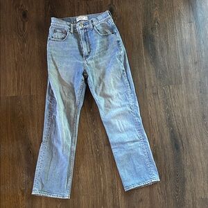 Abercrombie & Fitch Light Blue Ultra High Rise Jeans